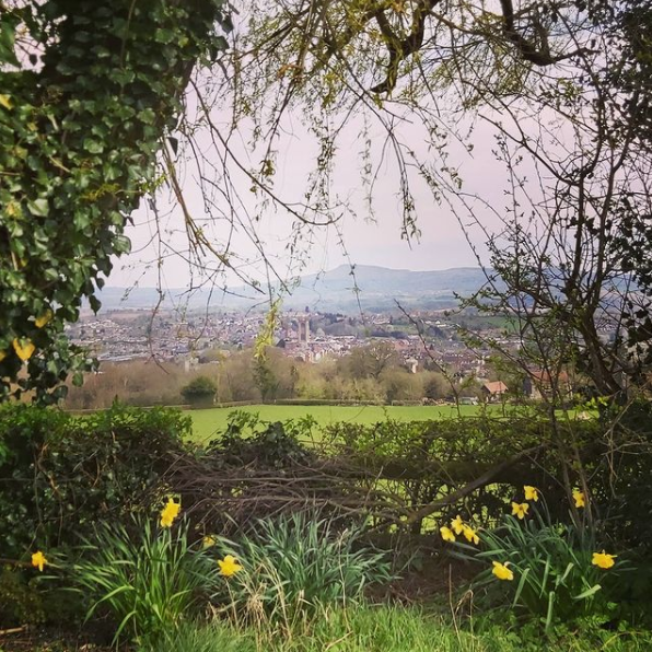 View over Ludlow